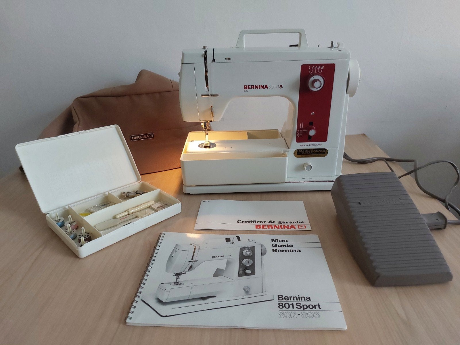 machine à coudre BERNINA, Ophalen, Naaimachine, Bernina