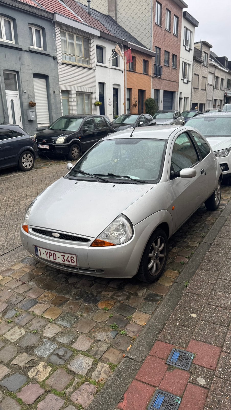 Ford ka - 2008 57xxxkm, Auto's, Ford, Airbags, Ka, Handgeschakeld, Grijs