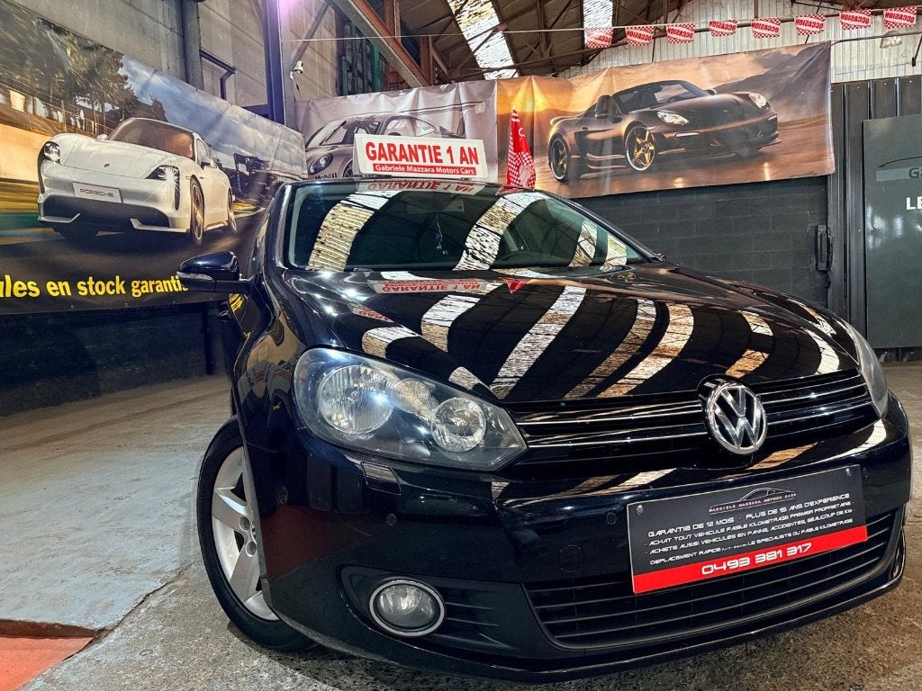 Golf 6 1.2TSI Airco PDC J.A, 63 kW, Zwart, 5 deurs, Golf