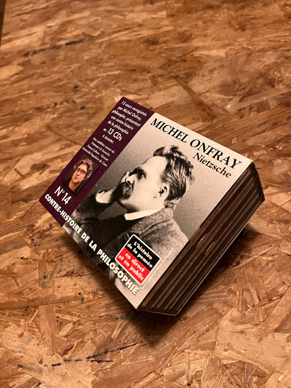 Coffret Nietszche 13 Cds conferences Michel Onfray, Boeken, Ophalen of Verzenden, Zo goed als nieuw