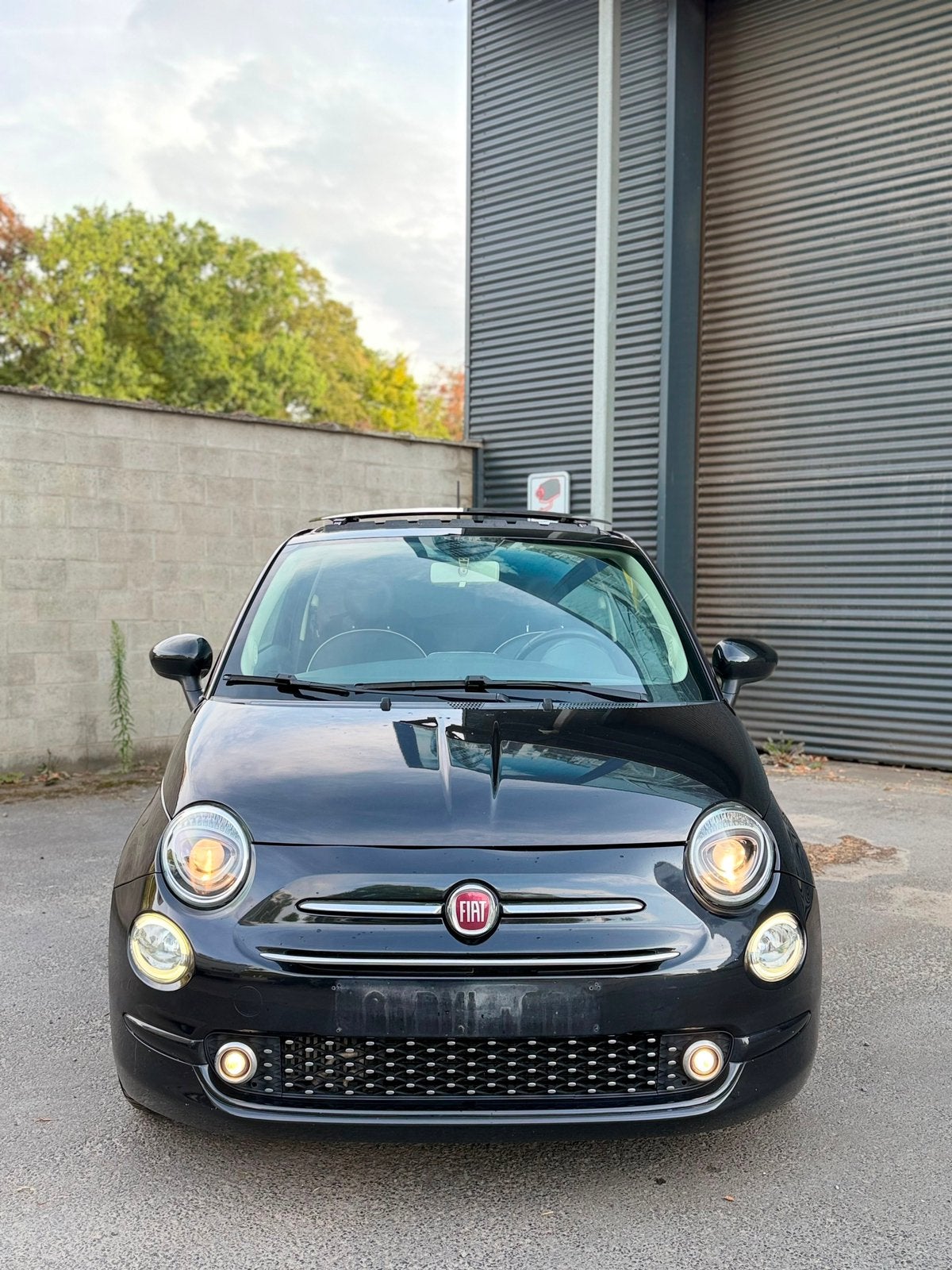 Fiat 500 0.9 Twinair pop 11/2015 Euro 6b, Auto's, Voorwielaandrijving, Stof, Zwart, 62 kW