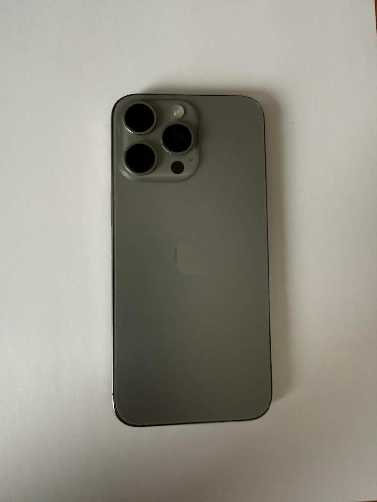iphone 15 pro max, Telecommunicatie, Mobiele telefoons | Apple iPhone, IPhone 15 Pro Max, Zo goed als nieuw, Zonder simlock, Grijs
