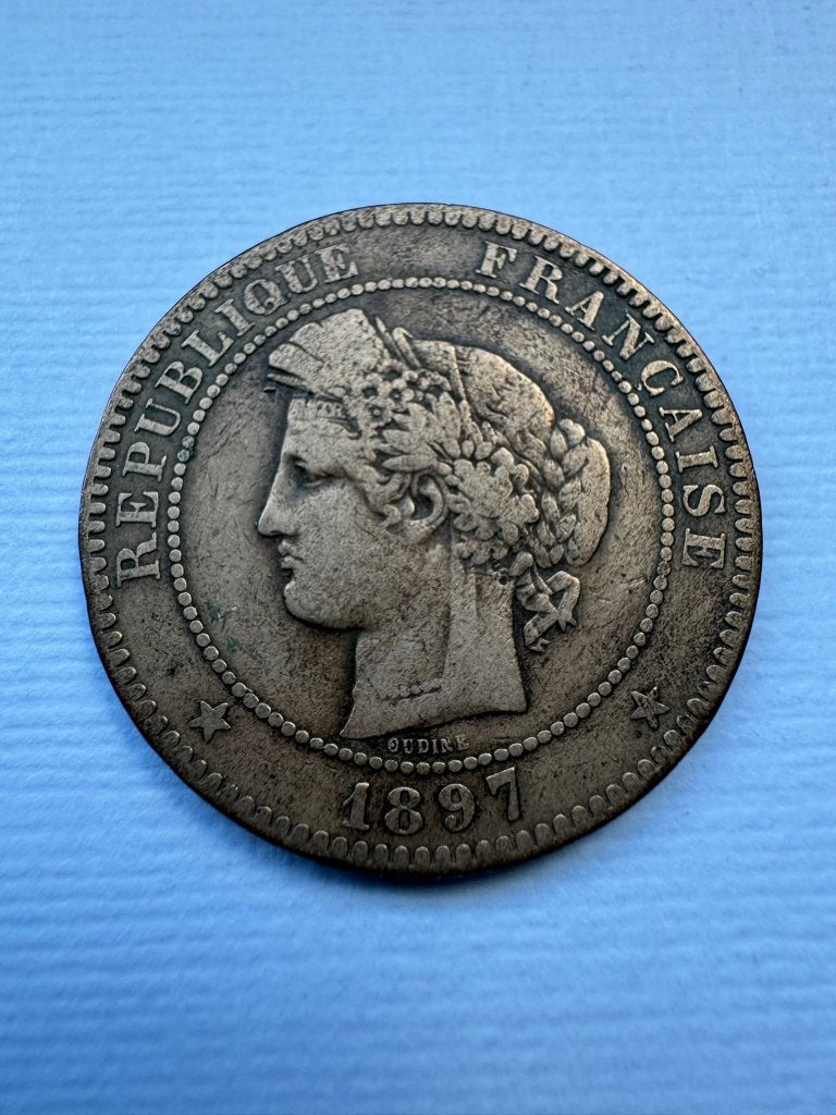 Francia - 10 centimes 1897A, Enlèvement ou Envoi, France, Monnaie en vrac