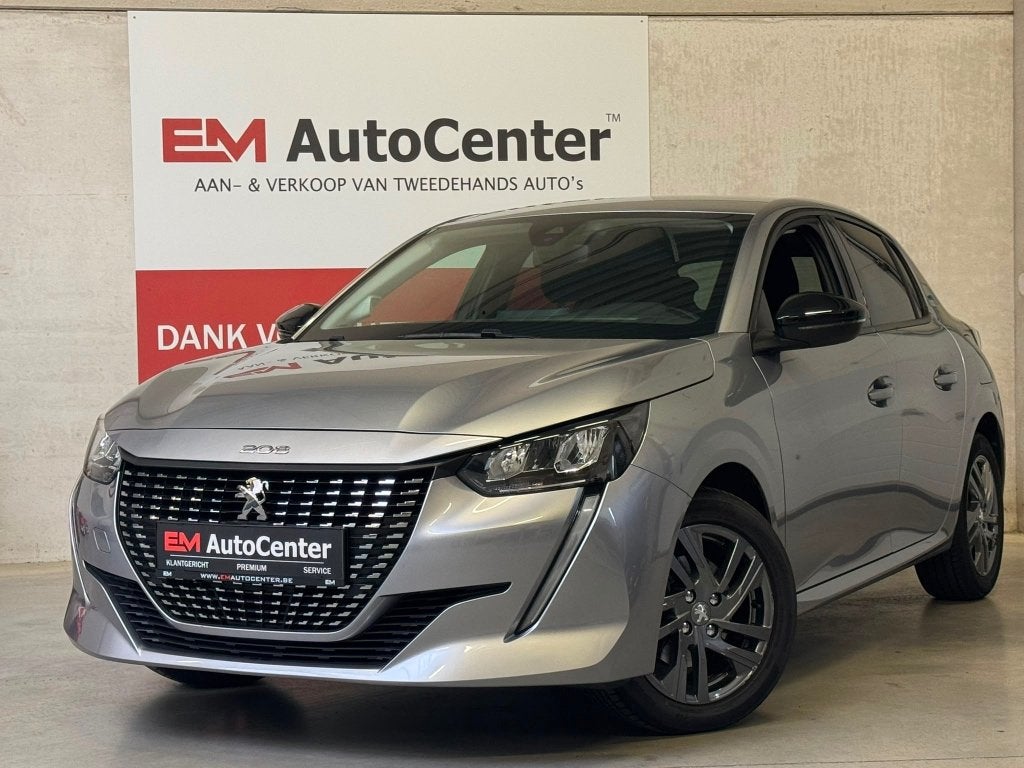Peugeot 208 1.2i Benzine Style Camera-CarPlay-LaneA-Garantie, Autos, Peugeot, Argent ou Gris, Achat, Euro 6, Boîte manuelle