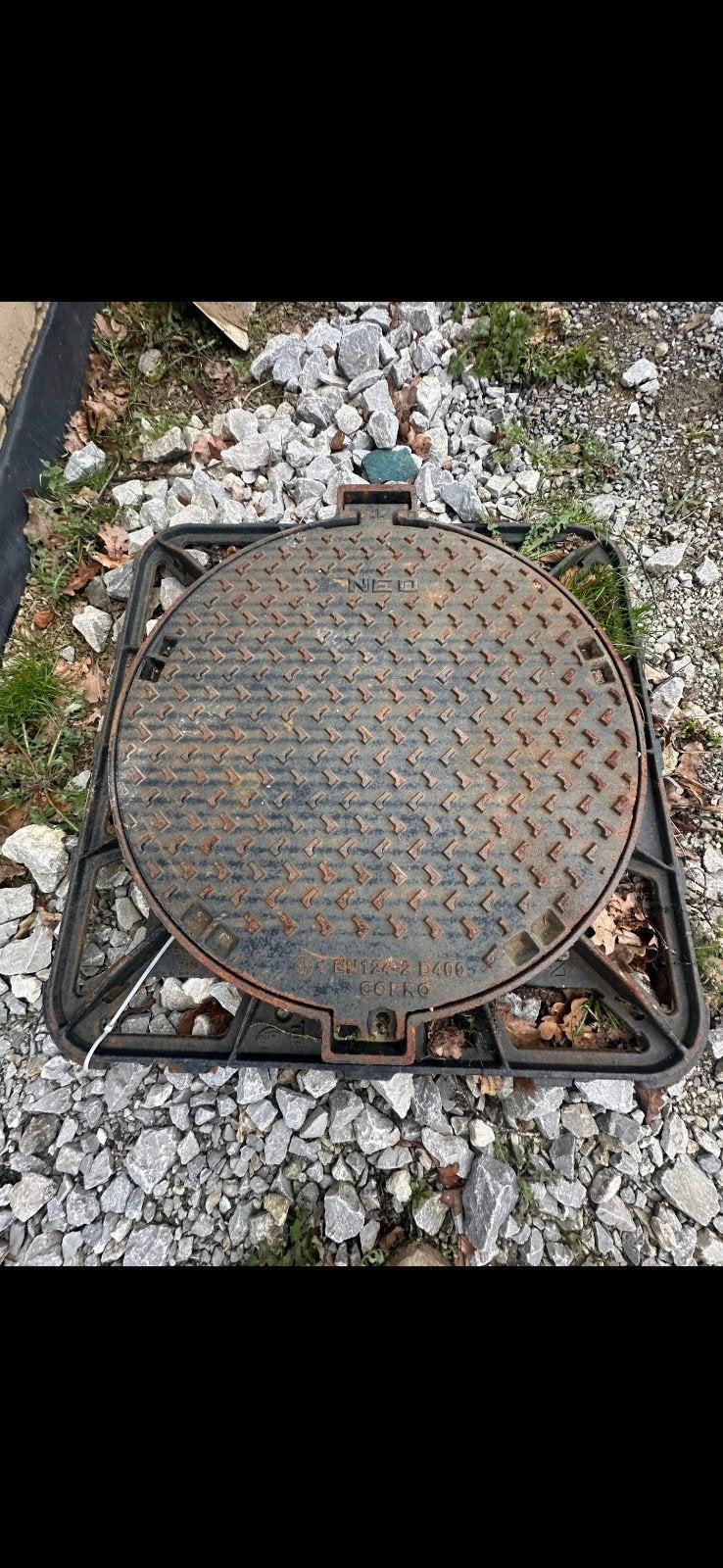 taque en fonte, Jardin & Terrasse, Enlèvement, Fonte