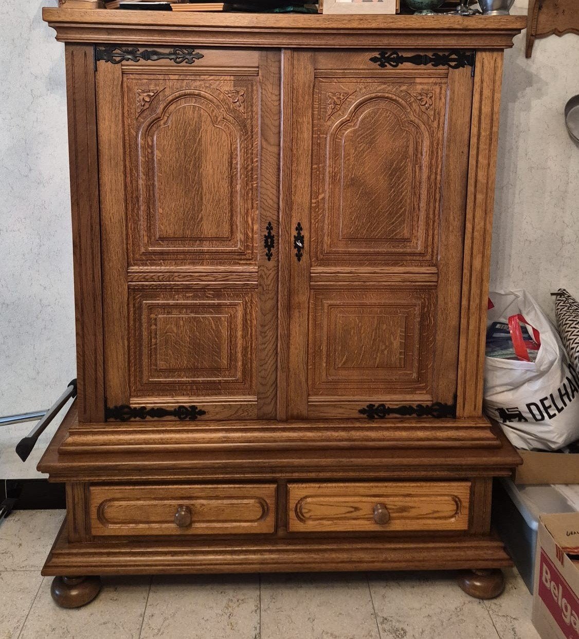 Kast, Ophalen
