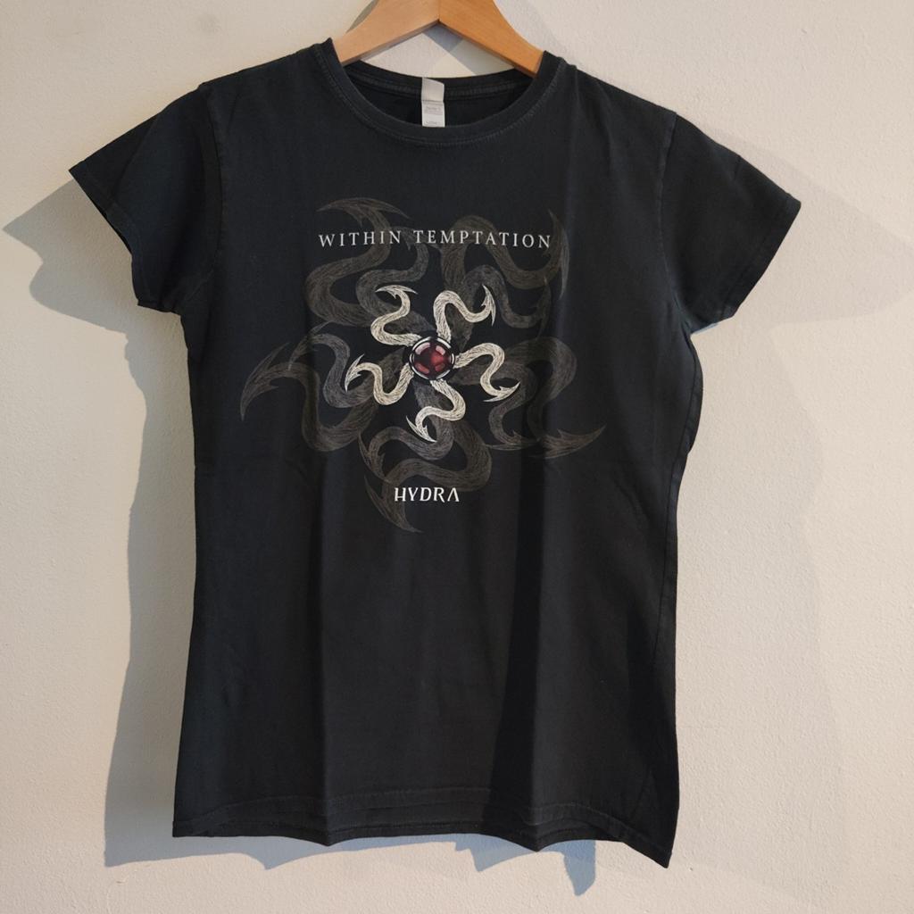 Official Within Temptation Hydra T L zwart t-shirt, Zwart, Maat 42/44 (L), Ophalen of Verzenden, Korte mouw