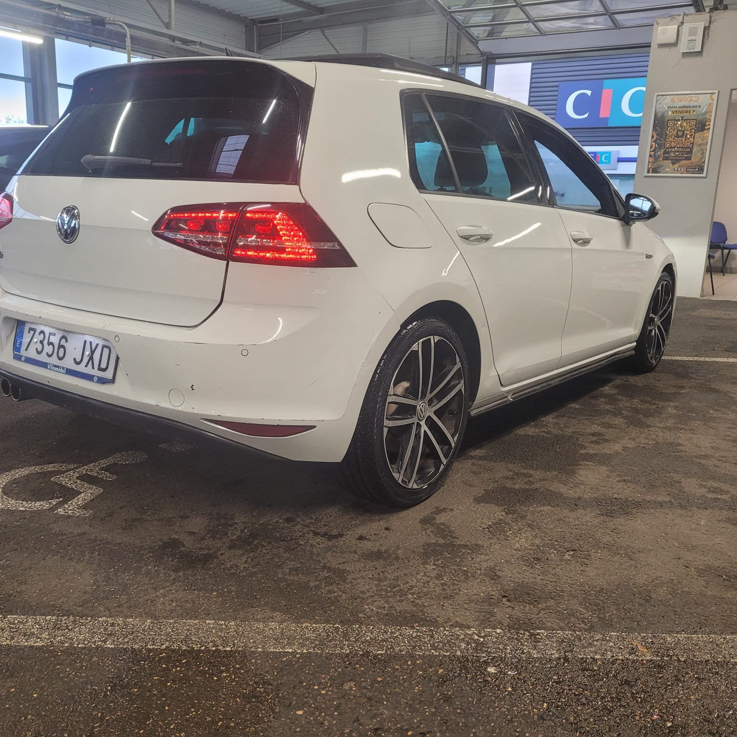 Golf 7 GTD sport and sound, Enlèvement