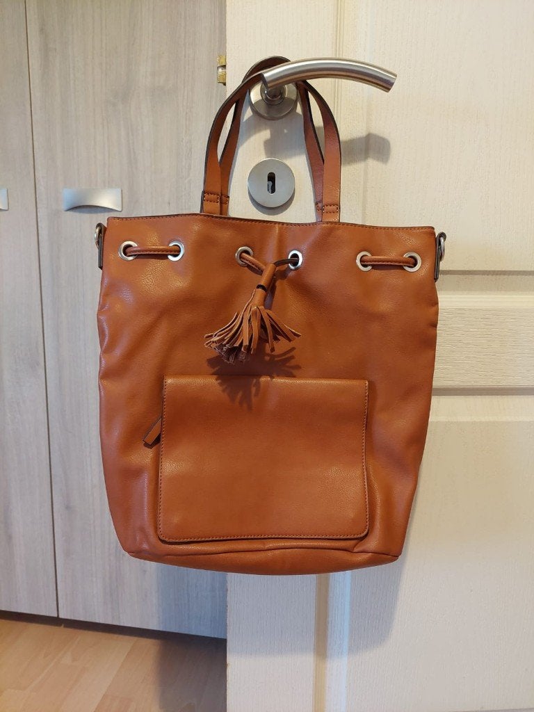 Sac à main de la marque PARFOIS couleur camel neuf, Enlèvement ou Envoi, Neuf, Brun, Sac à main