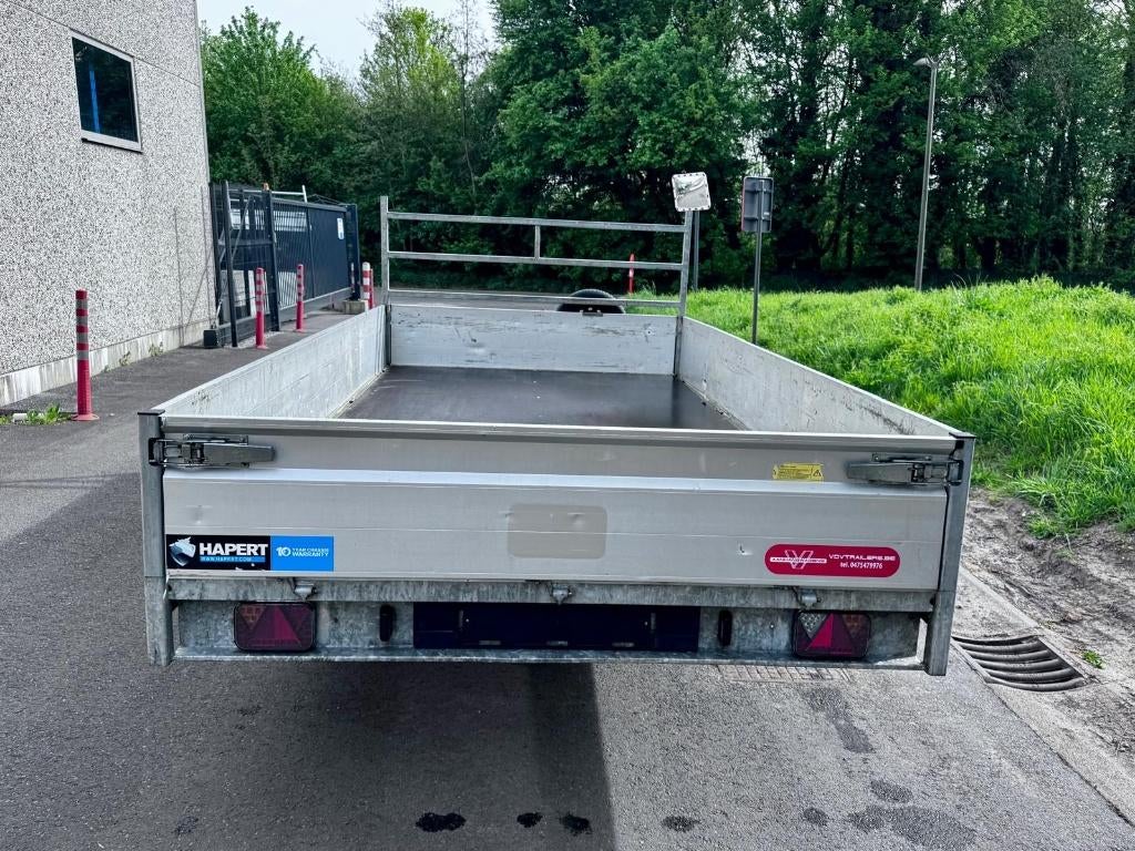 Plateforme Hapert Azure H-2 BJ 2022 — 3500 kg, Autos : Divers, Remorques, Enlèvement, Utilisé
