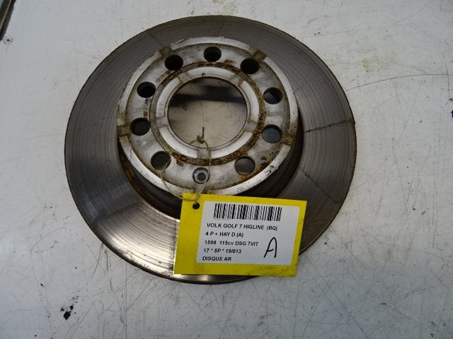 FREIN DISQUE ARRIÈRE Volkswagen Golf VII (AUA), Utilisé, Volkswagen