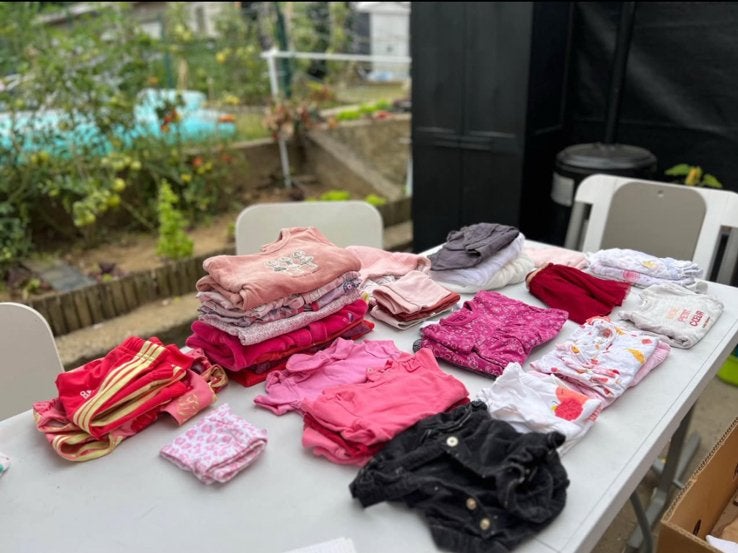 Lot vêtements bébé fille 3 mois (59-62 cm) – 39 pièces, Enlèvement, Utilisé, Taille 62