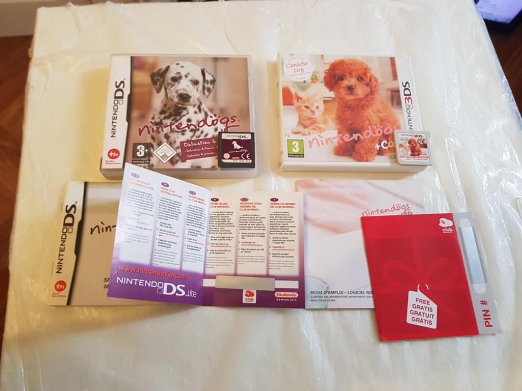 Lot nintendogs 3ds et ds, Enlèvement ou Envoi