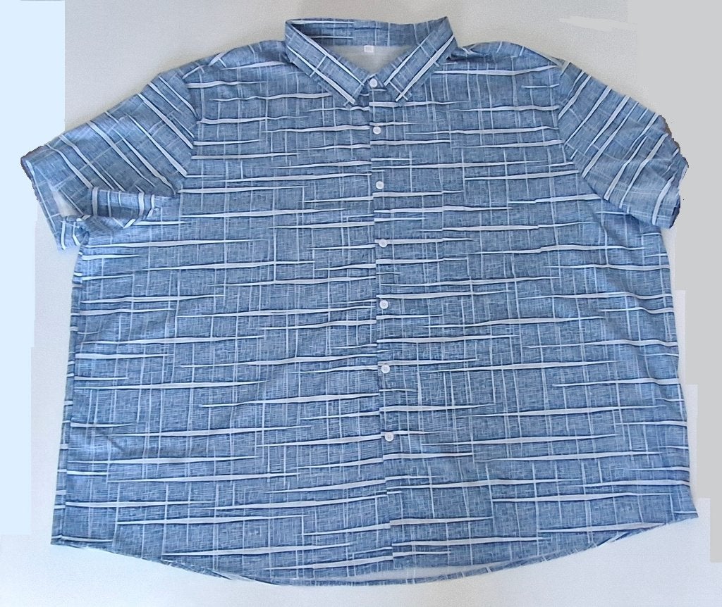 HERENSHIRT Grote maat 8XL, Kleding | Heren, Blauw, Nieuw, Ophalen of Verzenden, Overige halswijdtes