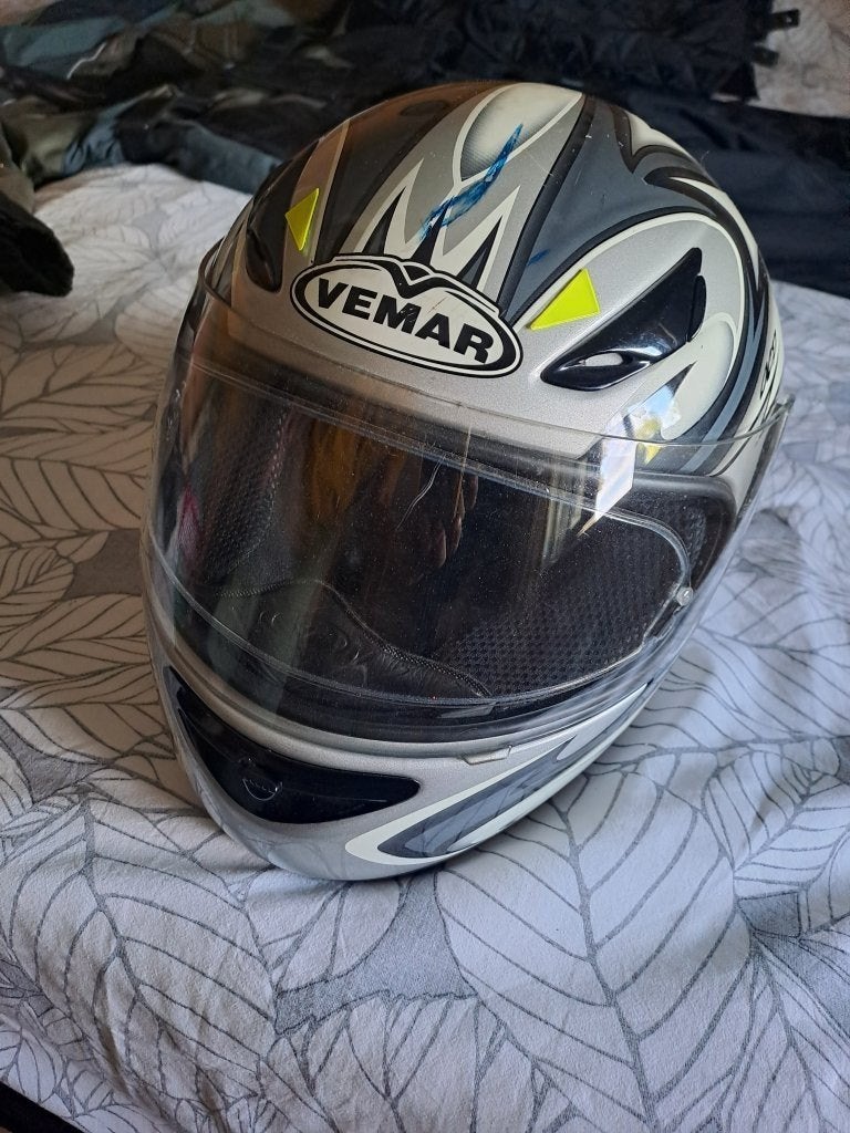 Motorhelm integraal Vemar, Motoren, Kleding | Motorhelmen, Integraalhelm, S, Tweedehands, Ophalen