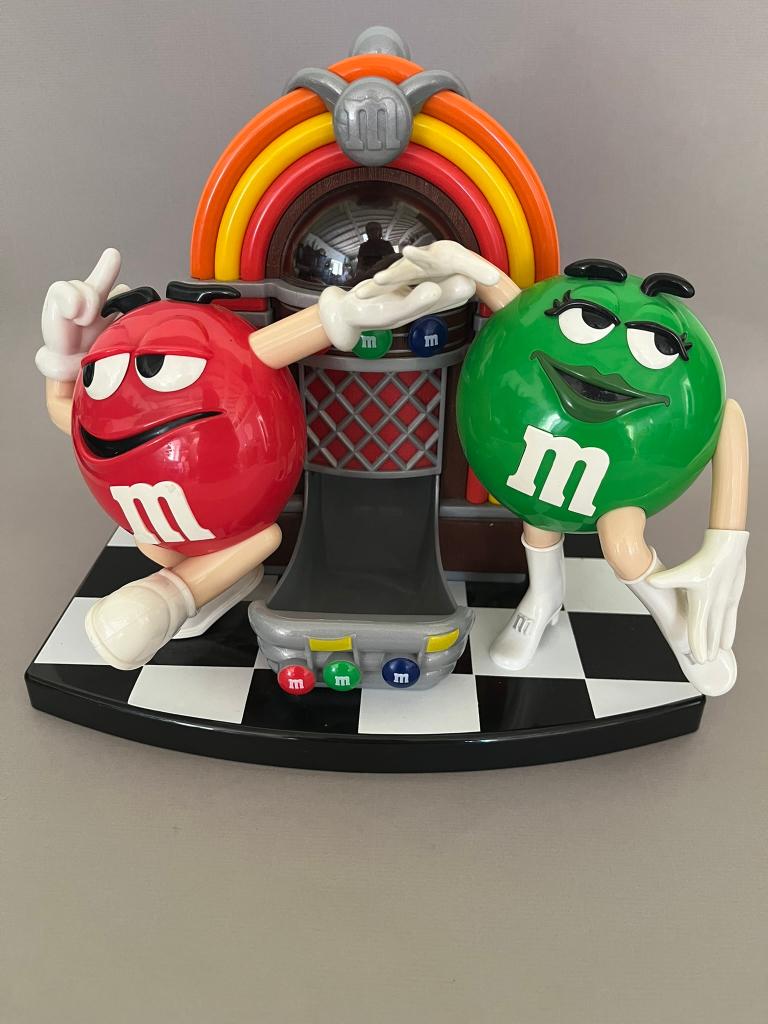 Présentoir décoratif vintage pour distributeur/jukebox M&M's, Enlèvement ou Envoi, Comme neuf, Autres types