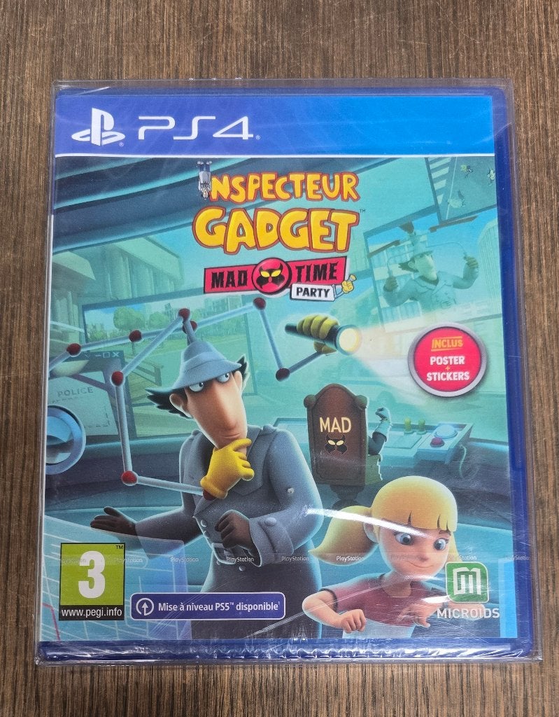 inspecteur gadget mad time party, Ophalen of Verzenden, Nieuw