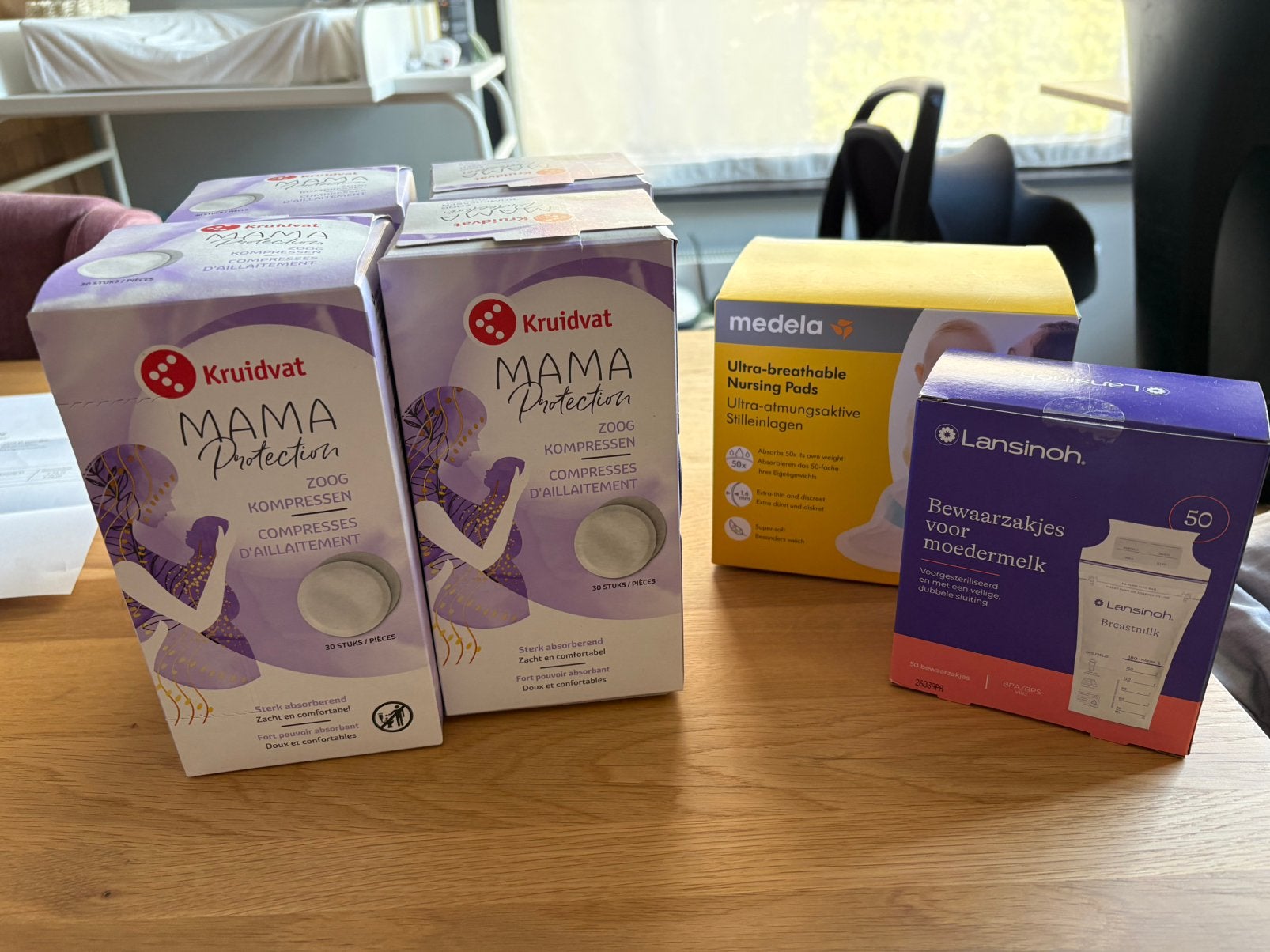 Zoogcompressen en bewaarzakjes voor moedermelk, Ophalen, Zo goed als nieuw, Overige typen, Medela