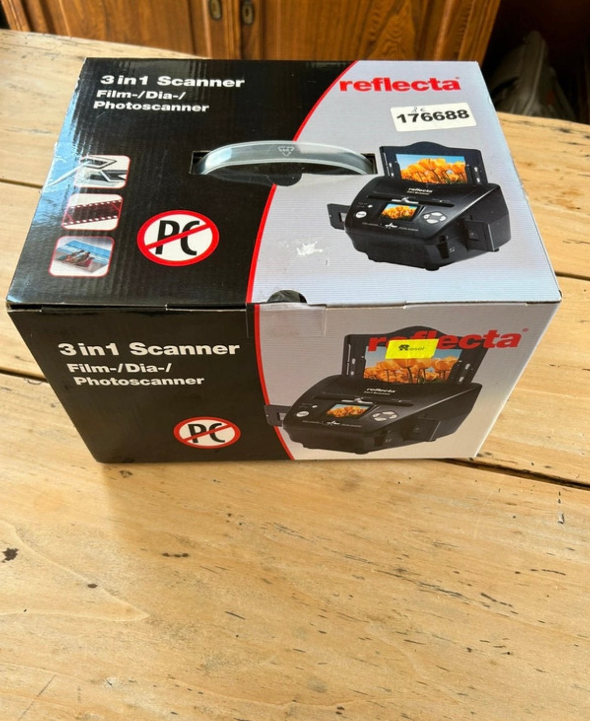 Reflecta 3 in 1 scanner, Audio, Tv en Foto, Diaprojectoren, Ophalen of Verzenden, Zo goed als nieuw