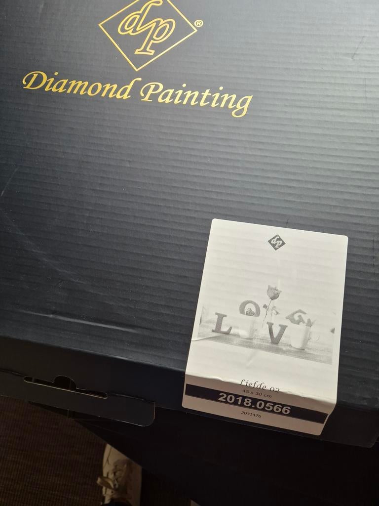 Diamant painting, Love, nog verschillende diamant paintings, Hobby & Loisirs créatifs, Enlèvement
