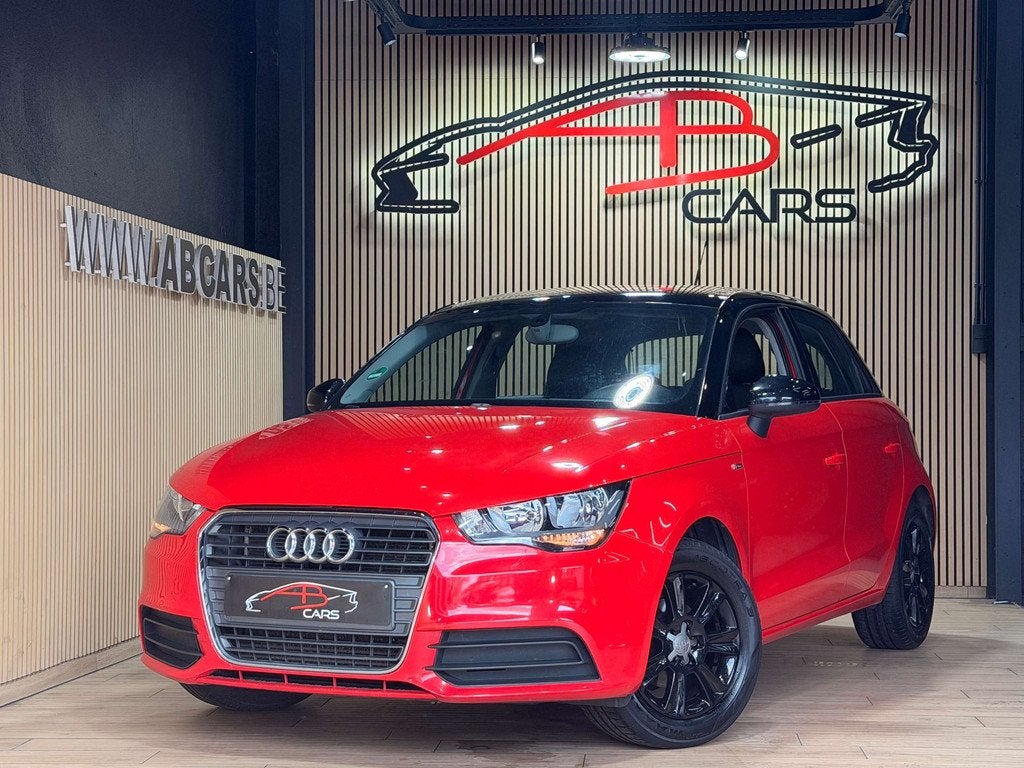 Audi A1 1.6 TDi S line * Sportback * GARANTIE 12 MOIS *, Rouge, Achat, Entreprise, Boîte manuelle