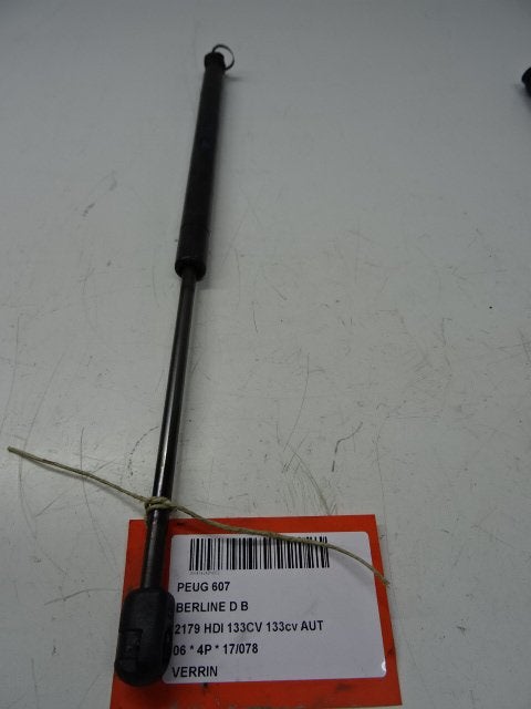 VERIN A GAZ Peugeot 607 (9D / U) (01-1999/07-2011), Utilisé, Peugeot
