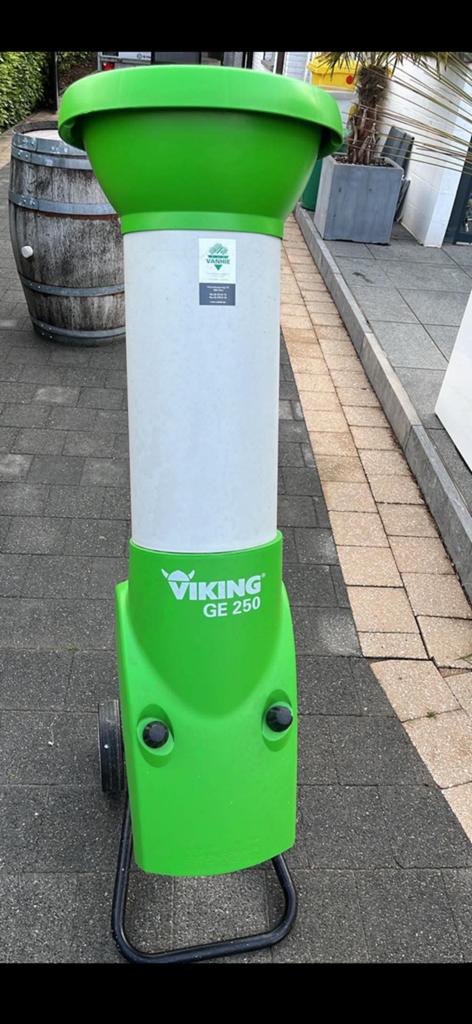 Viking hakselaar GE250, Tuin en Terras, Hakselaars, Ophalen, Zo goed als nieuw
