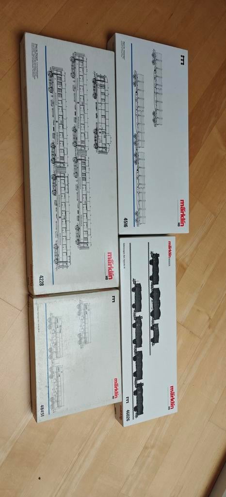 Marklin wagonsets, Enlèvement