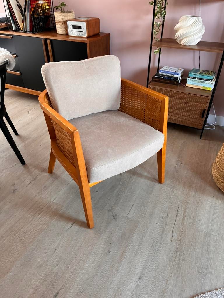 Elegante fauteuil, Huis en Inrichting, Ophalen, Zo goed als nieuw