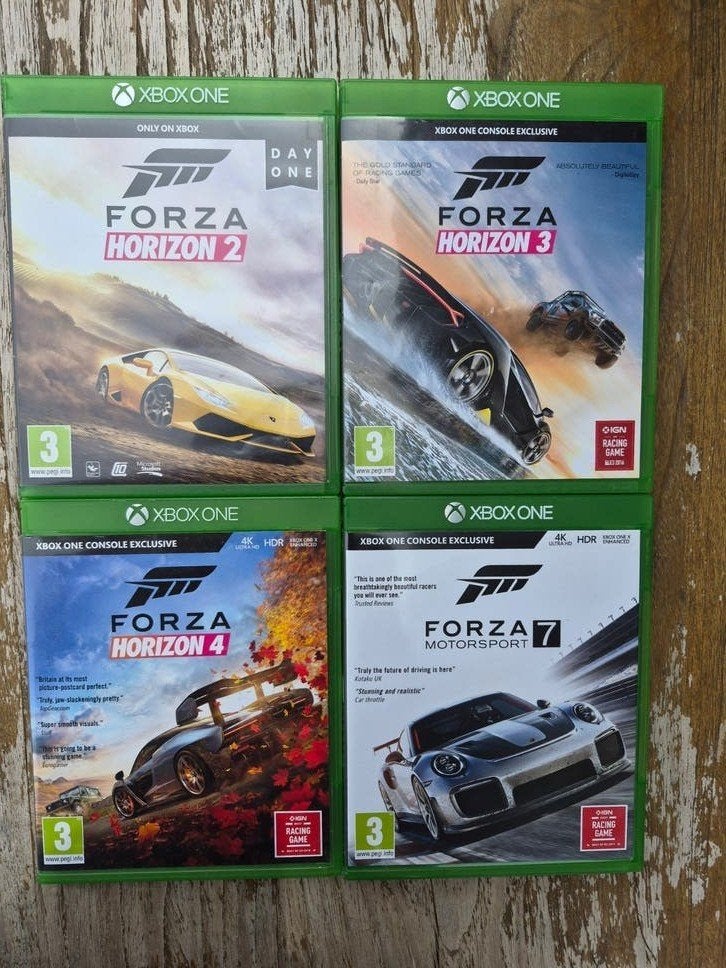 Xbox One Forza 2-3-4-7, Ophalen of Verzenden