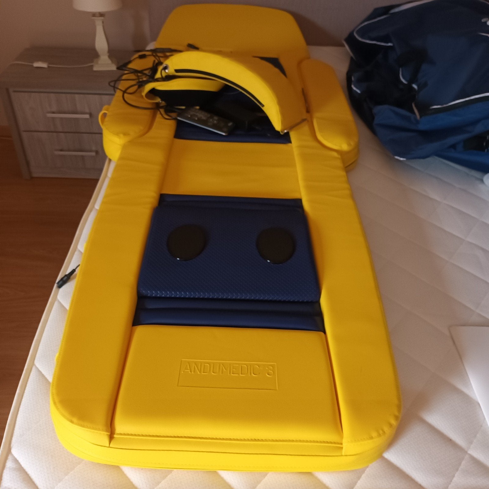 complete massagematras, Ophalen