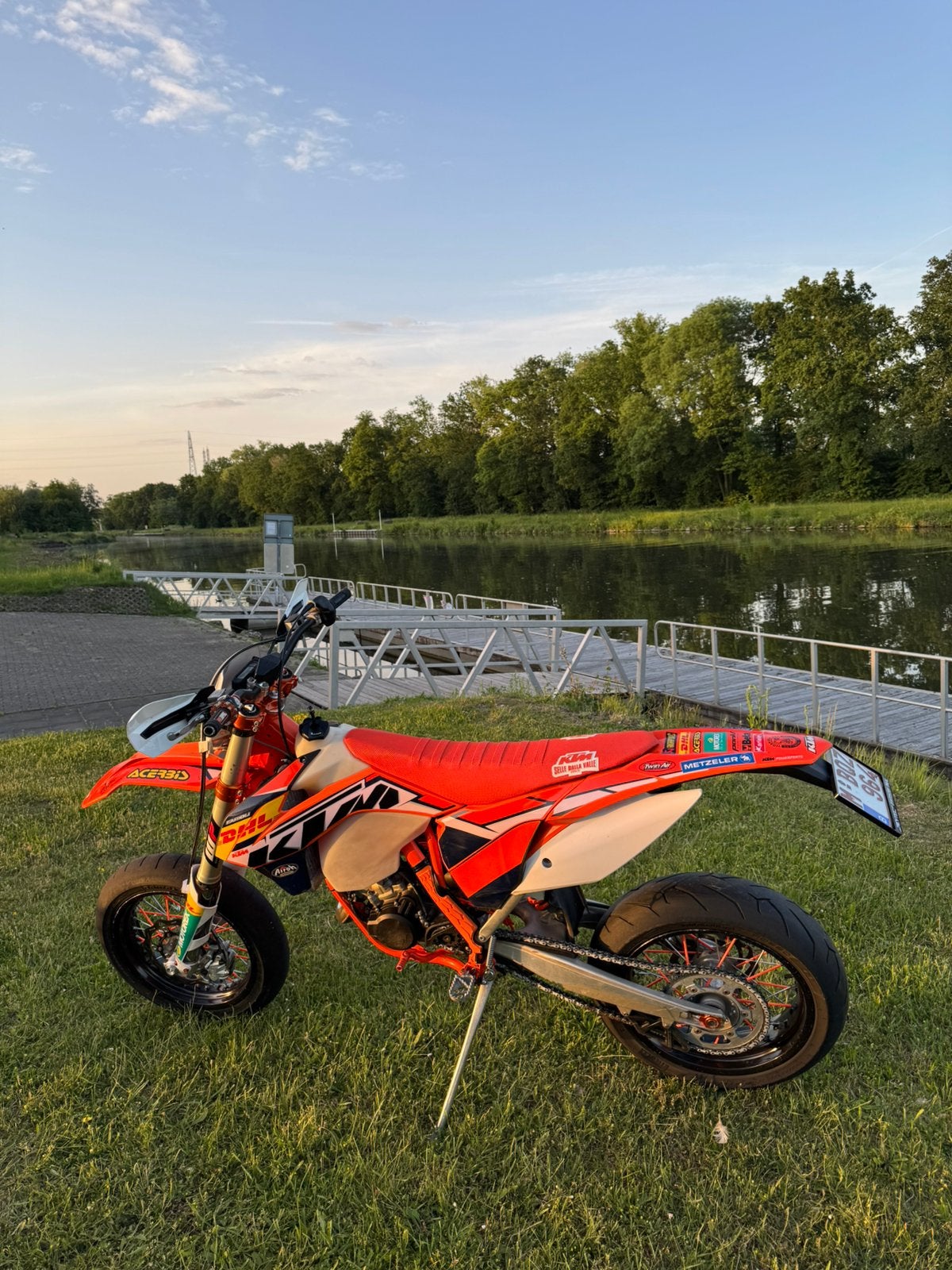 Superbike KTM EXC 125, Motos, Particulier, SuperMoto
