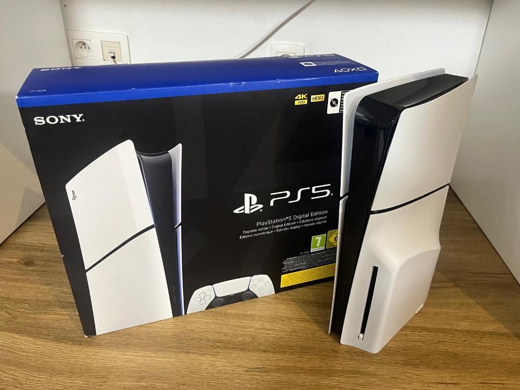 PlayStation 5 Slim met alle accessoires, Games en Spelcomputers, Spelcomputers | Sony PlayStation 5, Zo goed als nieuw, Playstation 5