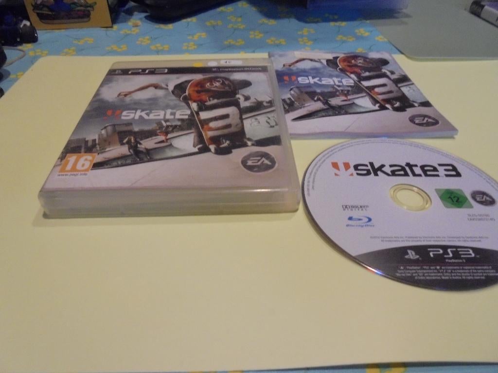 Playstation 3 Skate 3 (CIB), Games en Spelcomputers, Gebruikt, 1 speler, Ophalen of Verzenden, Vanaf 16 jaar