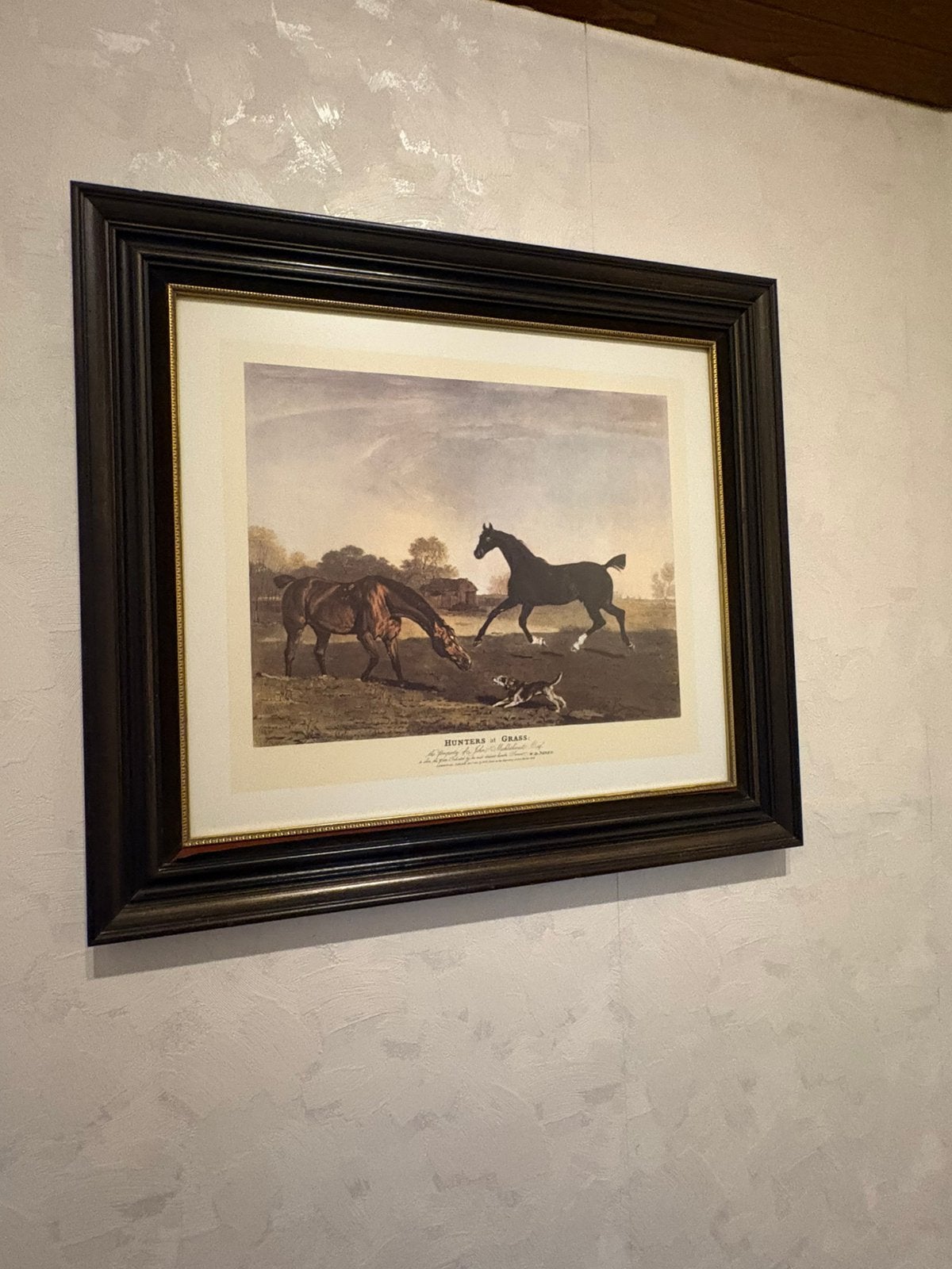 Paardenschderij, Ophalen