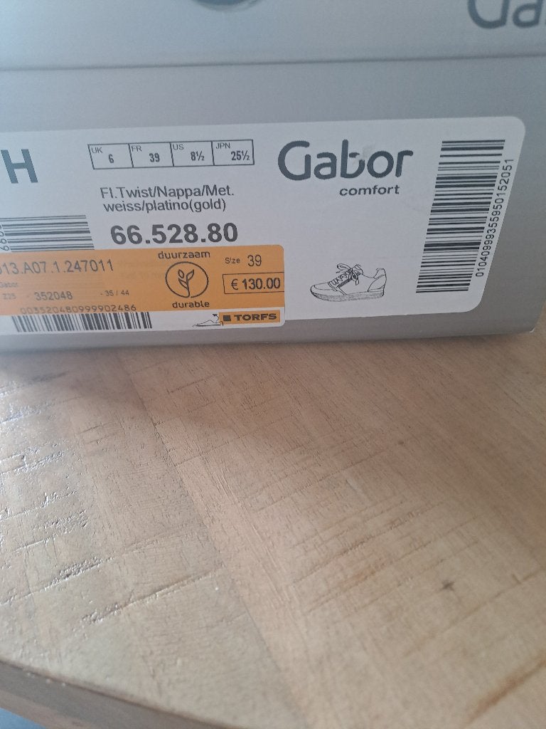 SNEAKERS GABOR MAAT 39, Vêtements | Femmes, Chaussures, Enlèvement ou Envoi, Sneakers et Baskets, Gabor, Comme neuf