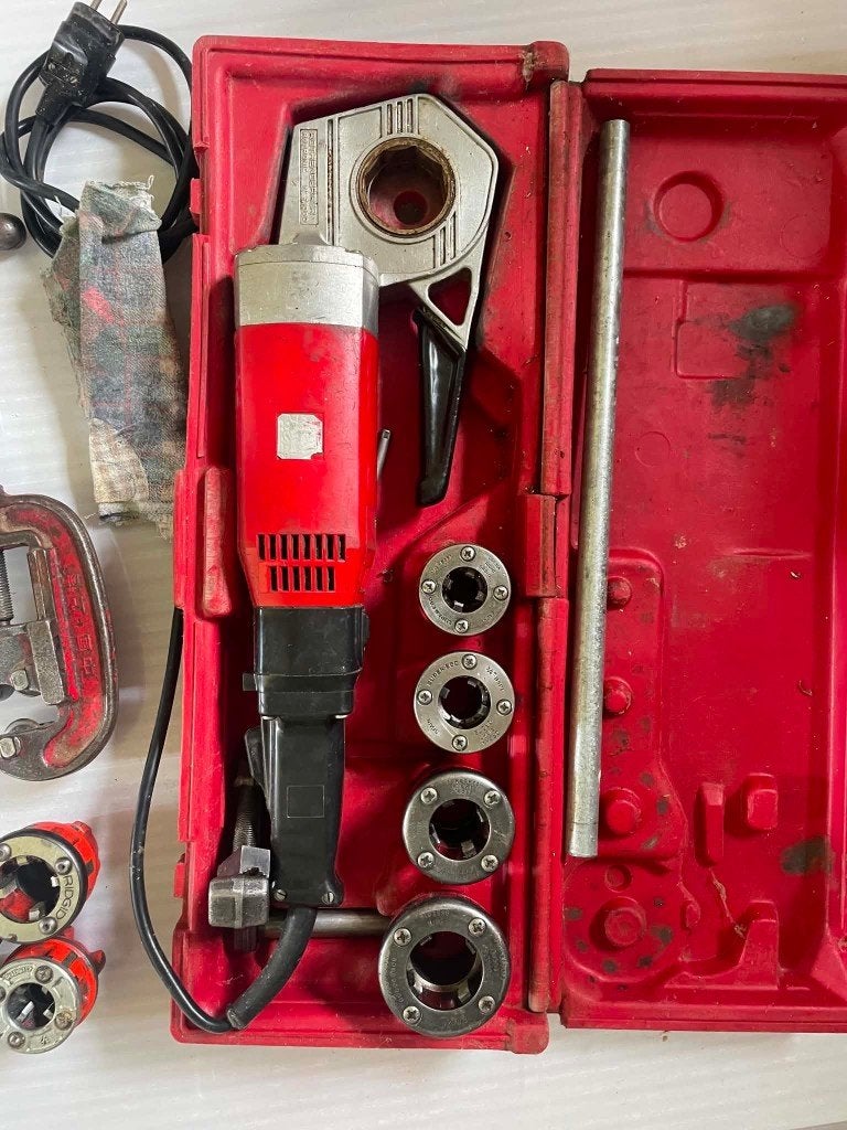 Rothenberger / Super-Ego Elektrische Draadsnijmachine, Enlèvement, Utilisé, Ridgid