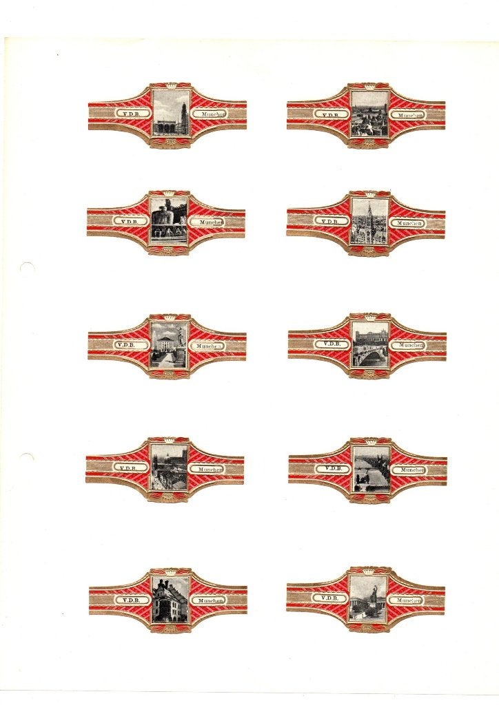 SÉRIE DE BRACELETS À CIGARES SANS MARQUE, Enlèvement ou Envoi, Neuf, Bagues de cigare