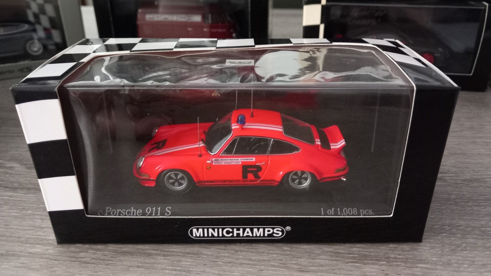 Minichamps Porsche 911 S "ONS R1" Safety Car ( 1:43 ) Mint, Enlèvement ou Envoi, Neuf, Voiture, MiniChamps