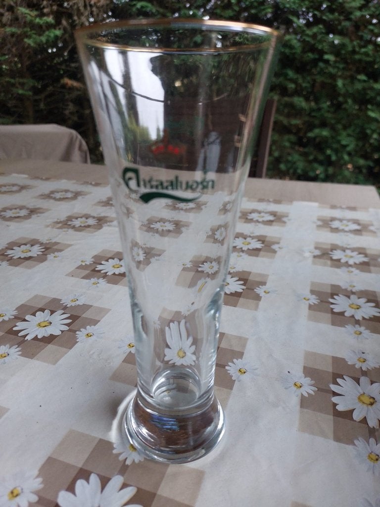 Zeldzaam bierglas Carlsberg Thailand, Ophalen of Verzenden, Zo goed als nieuw, Glas of Glazen, Overige merken
