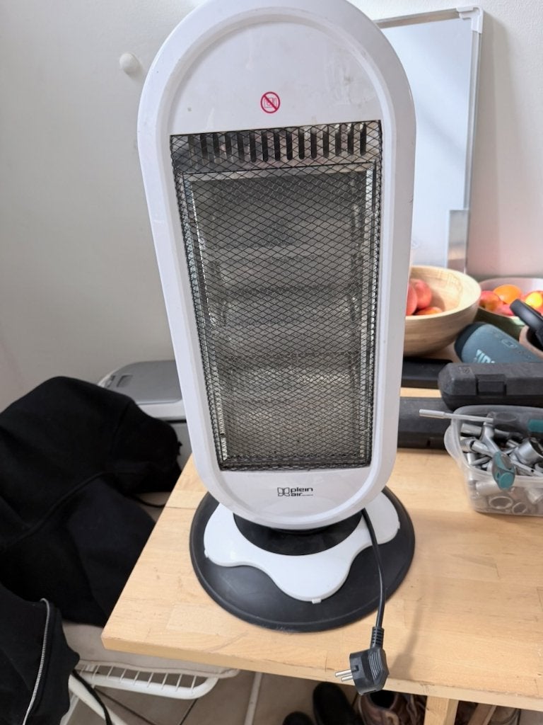 Plein Air ALN-1200 infraroodkachel 1200W, Doe-het-zelf en Bouw, Verwarming en Radiatoren, Gebruikt, Overige typen, Minder dan 60 cm