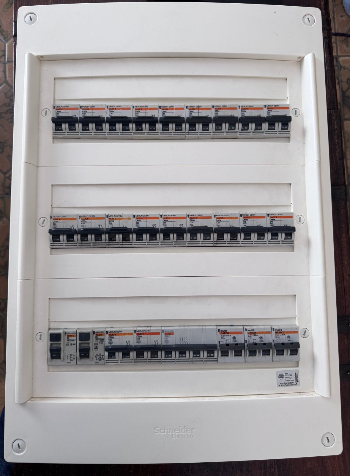 Zekeringskast, Doe-het-zelf en Bouw, Elektriciteit en Kabels, Gebruikt, Ophalen