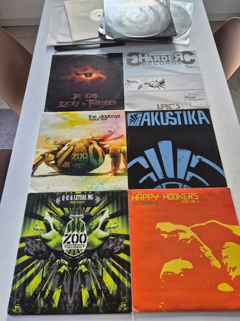 23 jump vinylplaten rond 2007 – compleet lot, Cd's en Dvd's, Gebruikt, Dance, Ophalen of Verzenden, 12 inch