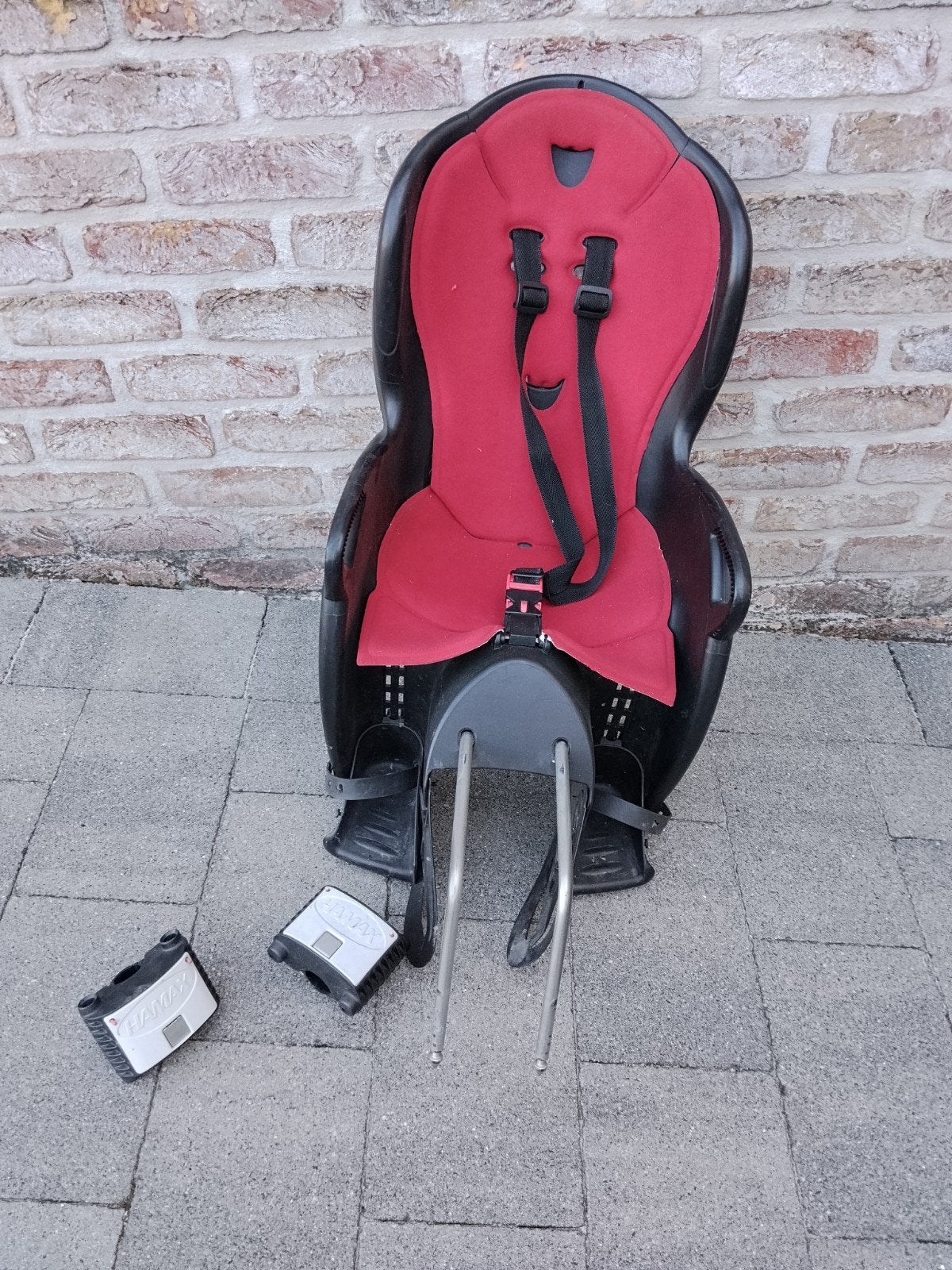 Fietsstoel hamax met 2 bevestigingen voor 2 fietsen, Fietsen en Brommers, Ophalen