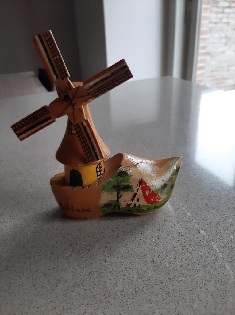 Postuurke in hout,windmolen, Ophalen of Verzenden