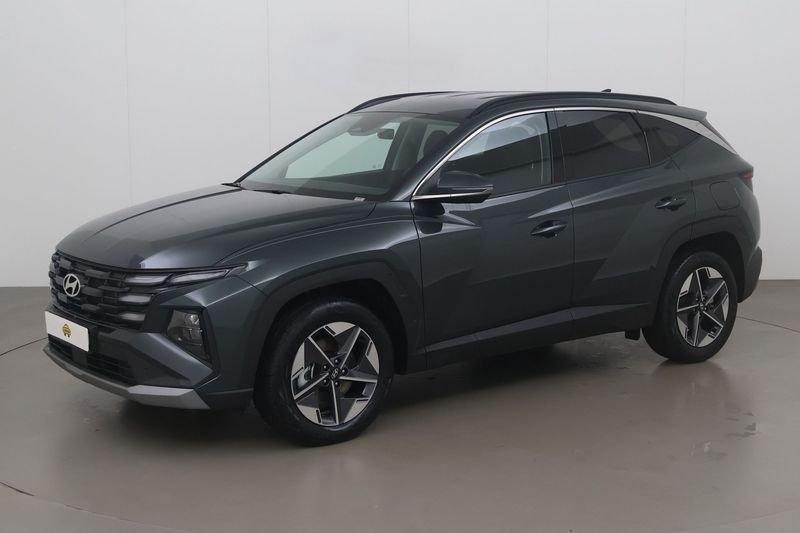 Hyundai Tucson 1.6 t-gdi feel 150 AT, Gebruikt, 4 cilinders, Overige bekleding, Parkeersensor