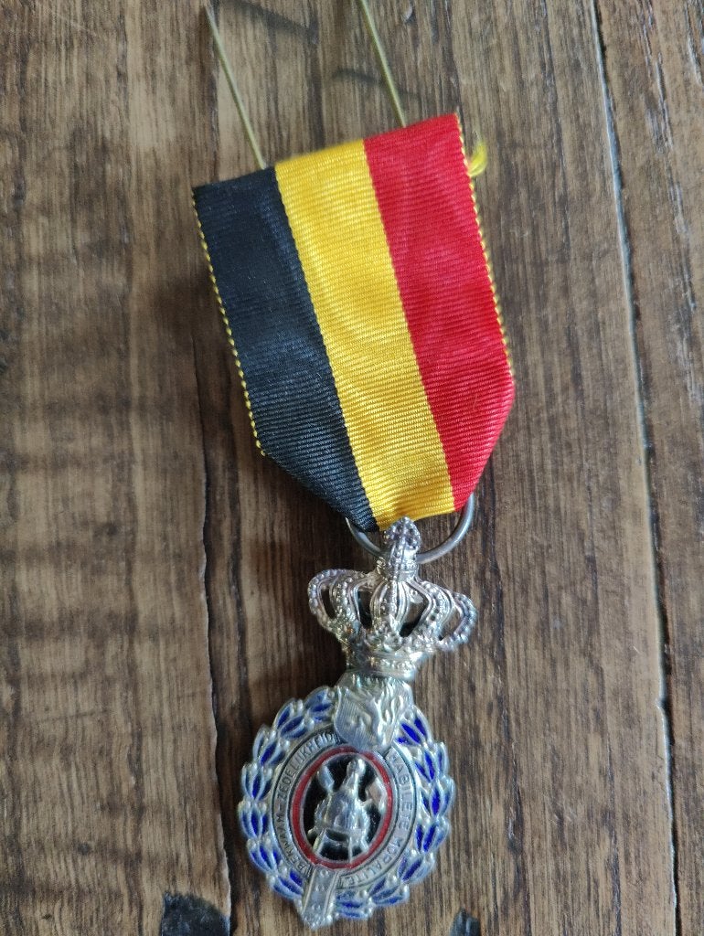 Belgische Medaille van de Arbeid, Ophalen, Zilver