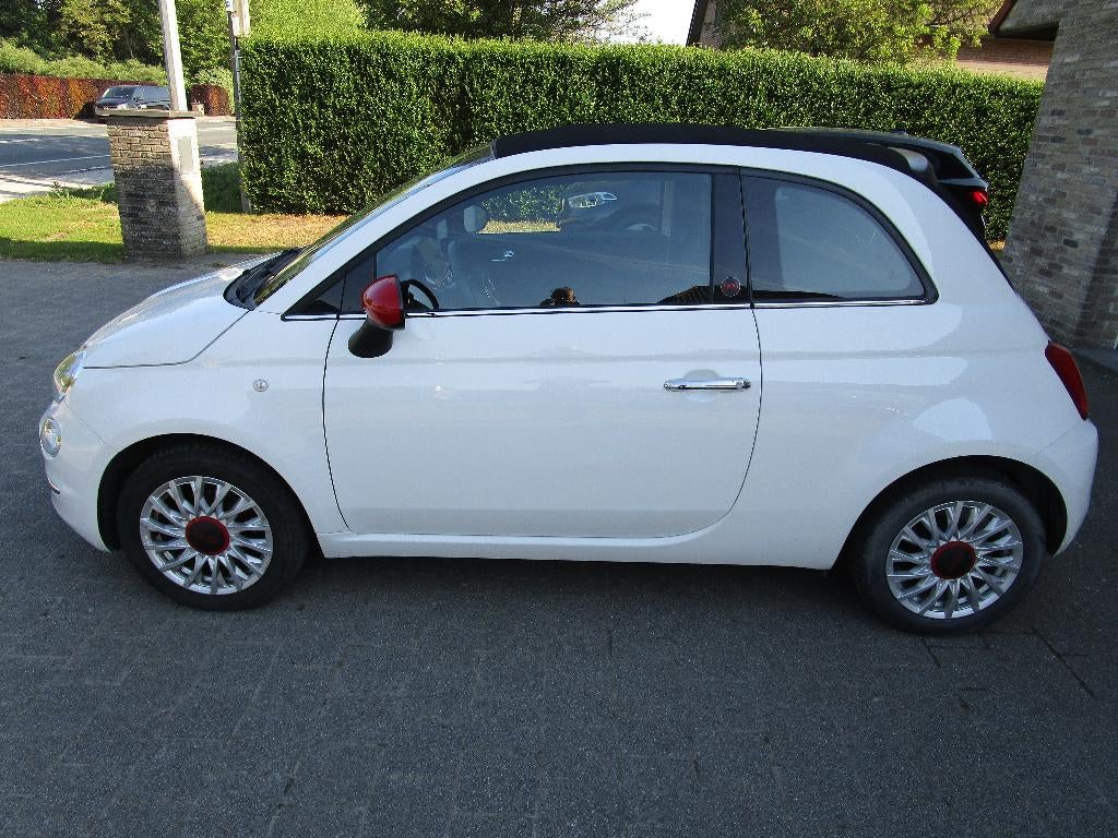 FIAT 500 CABRIOLET HYBRID, Voorwielaandrijving, 4 zetels, Stof, 4 cilinders