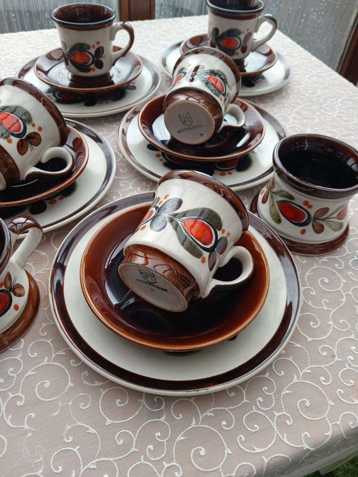 vintage servies Bernau, Ophalen of Verzenden