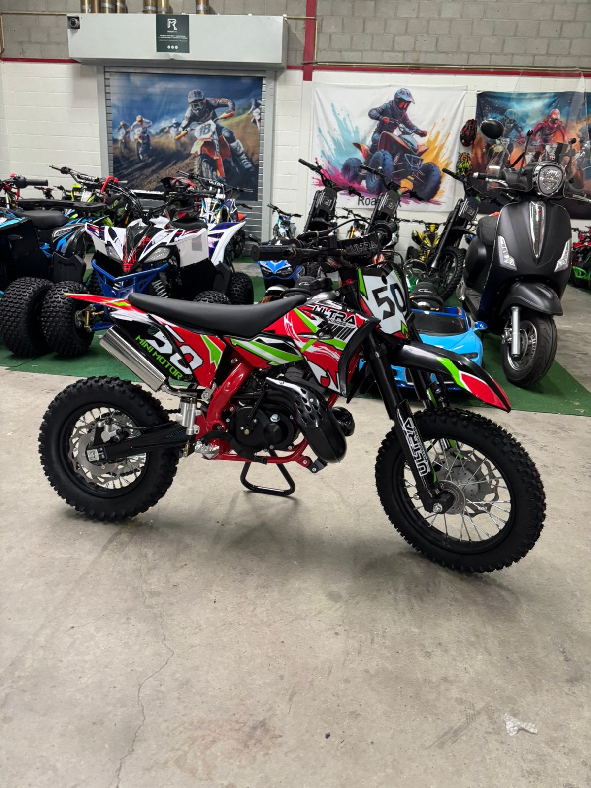 New Koshine Crosser 50cc 80km/h 2-Takt Automaat Kickstarter, Ophalen of Verzenden, Nieuw